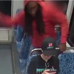 Cena mostra o assassinato da refugiada ucraniana Iryna Zarutska | Foto: Charlotte Area Transit System