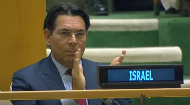 Israel Danny Danon discurso Trump ONU