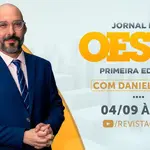 O Jornal da Oeste, Primeira Edição é transmitido de segunda a sexta, a partir das 7h | Foto: Divulgação/Oeste
