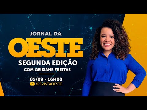 O Jornal da Oeste é transmitido de segunda a sexta, das 16h às 17h45 | Foto: Divulgação/Oeste
