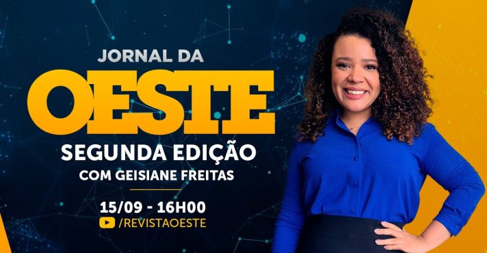 O Jornal da Oeste, Segunda Edição é transmitido de segunda a sexta, das 16h às 17h45 | Foto: Divulgação/Oeste