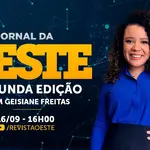 O Jornal da Oeste, Segunda Edição é transmitido de segunda a sexta, das 16h às 17h45 | Foto: Divulgação/Oeste