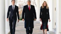 Jared Kushner, Donald Trump e Ivanka Trump