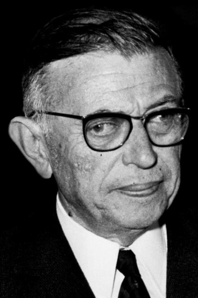 Jean-Paul Sartre nasceu em 1905 e morreu em 1980 | Foto: Reprodução/Wikimedia Commons