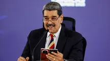 O ditador da Venezuela, Nicolás Maduro, em coletiva de imprensa em Caracas, Venezuela - 1º/10/2025 | Foto: Leonardo Fernandez Viloria/Reuters