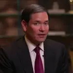 Marco Rubio, durante entrevista à Fox News - 15/09/2025 | Foto: Reprodução/X