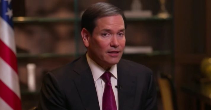 Marco Rubio, durante entrevista à Fox News - 15/09/2025 | Foto: Reprodução/X