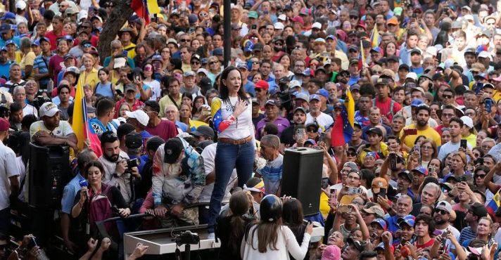 María Corina Machado, líder da oposição na Venezuela | Foto: Reprodução/Instagram