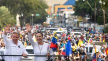 María Corina Machado e o ex-candidato à Presidência da Venezuela Edmundo González | Foto: Reprodução/Instagram