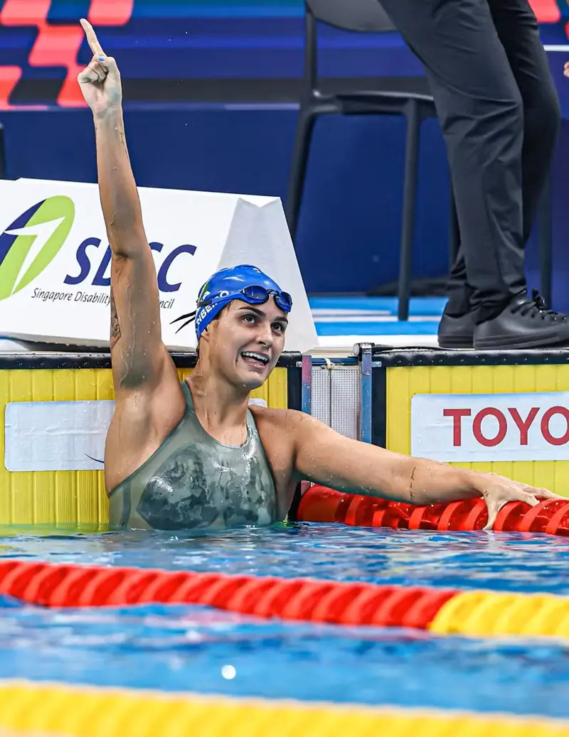 Mariana Gesteira medalha Mundial Paralímpico