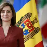 A presidente Maia Sandu: vantagem e resistência ao russo Vladimir Putin | Foto: Reprodução/Twitter/X