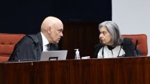 Alexandre de Moraes e Cármen Lúcia no julgamento da ação penal do 'golpe' - 10/09/2025 | Foto: Victor Piemonte/STF