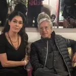 O casal Caetano Veloso e Paula Lavigne