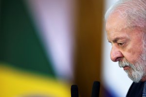 O presidente Lula participa de uma declaração conjunta à imprensa com o presidente do Panamá, José Raúl Mulino, no Palácio do Planalto, em Brasília - 28/8/2025 | Foto: Adriano Machado/Reuters