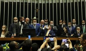 Ocupação plenário da Câmara
