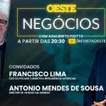 O Oeste Negócios é transmitido às segundas-feiras, das 20h30 às 21h30 | Foto: Divulgação/Oeste