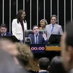 Plenário da Câmara em votação
