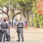 Polícia Militar trabalha no bairro do Morumbi, em São Paulo