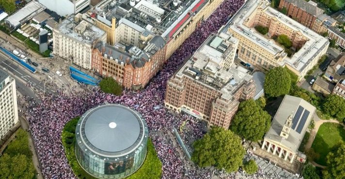 Protesto de direita em Londres, na Inglaterra