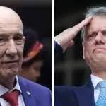 Rui Falcão e Tarcísio de Freitas
