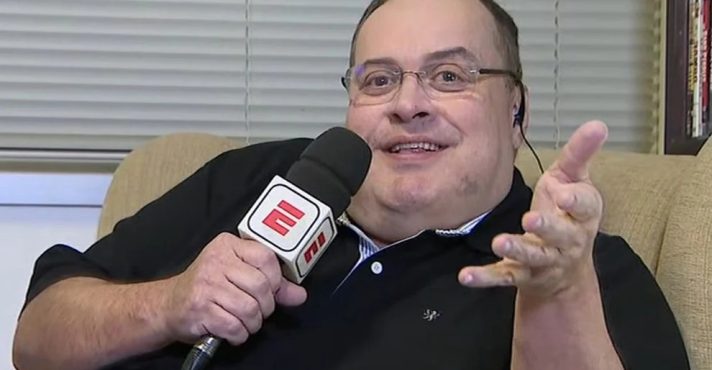 Paulo Soares: jornalista recebeu diversas homenagens especialmente pelo carisma e pela carreira marcada por muitas amizades | Foto: Divulgação/ESPN
