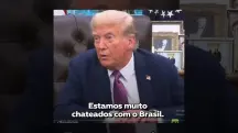 Na avaliação de Trump, esquerda prejudica o Brasil | Foto: Reprodução/Twitter/X