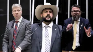 Van Hattem, Zé Trovão e Marcos Pollon