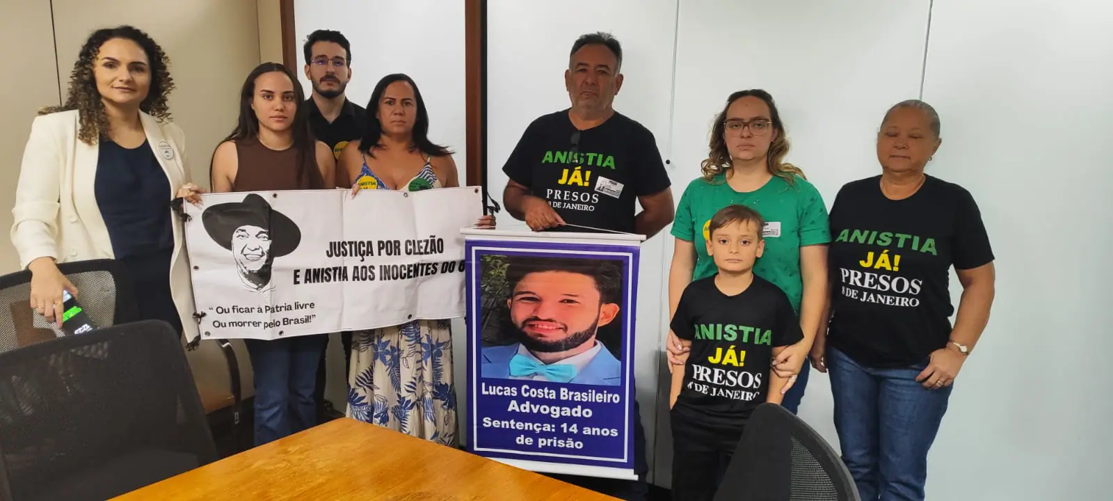 familiares presos 8 de janeiro na Câmara