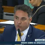 Deputado Luciano Zucco: 'Podemos mostrar hoje ao Brasil os crimes que estão sendo cometidos [pelo STF]' | Foto: Reprodução/Twitter/X/TV Senado