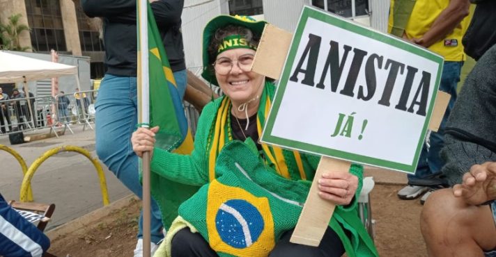 protestos - anistia já - avenida paulista - 7 de setembro de 2025 - atos - imprensa