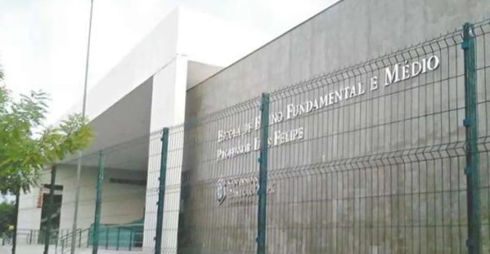 ataque em escola-fachada-ceará- Crede 6Divulgação
