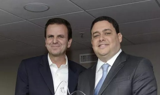 eduardo paes e felipe santa cruz