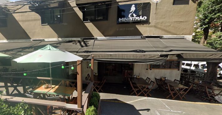 Fachada do bar Ministrão, na Alameda Lorena, em São Paulo | Foto: Reprodução/Google Street View