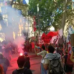 Protesto na França contra reformas propostas por Emmanuel Macron | Foto: Reprodução