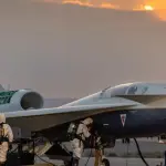 Avião supersônico da Nasa X-59 | Foto: Divulgação