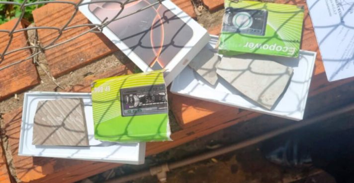 brasileiro Caixas de iPhone usadas no golpe | Foto: Divulgação/Arquivo pessoal
