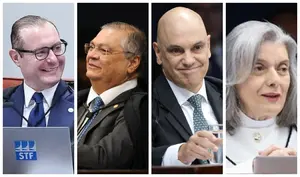 Zanin, Dino, Moraes e Cármen, ministros do da 1ª Turma | Fotos: Antonio Augusto/STF, Fabio Rodrigues-Pozzebom/ Agência Brasil e Victor Piemonte/STF