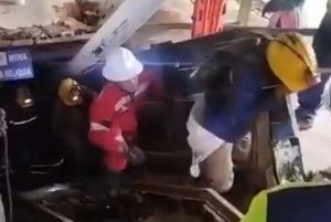 Sete mineiros já foram resgatados do desmoronamento em mina de ouro na Colômbia | Foto: Reprodução/Redes sociais