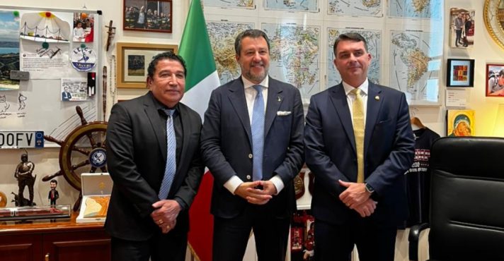 Senadores encontram vice-premiê da Itália para defender Zambelli