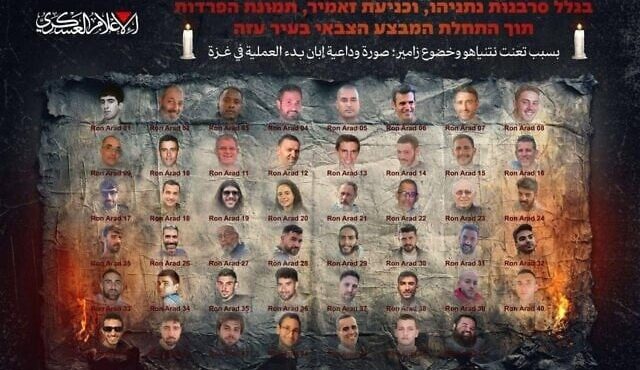sequestrados Hamas