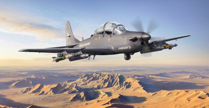 Embraer vende A-29 Super Tucano à norte-americana SNC