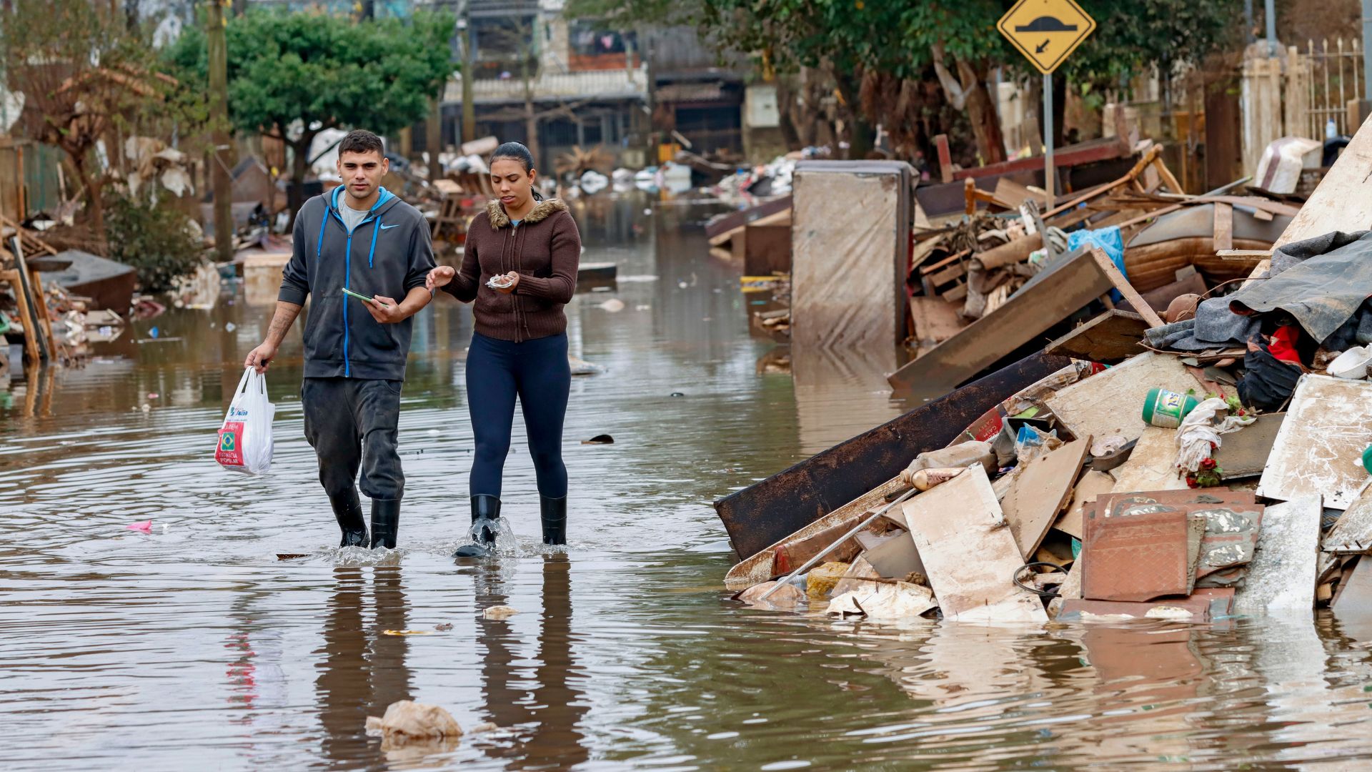tempestades no sul-bruno peresAgência Brasil