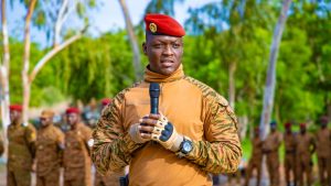 Ibrahim Traoré, ditador de Burkina Faso | Foto: X/Divulgação