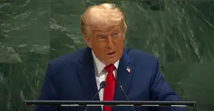 COP30 - O presidente dos Estados Unidos Donald Trump, em discurso na 80ª Assembleia-Geral da ONU | Foto: Reprodução/YouTube/ONU