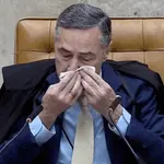 Luís Roberto Barroso, ministro do STF, no Plenário do Supremo Tribunal Federal, em Brasília, DF (15/10/2025) | Foto: Reprodução/YouTube