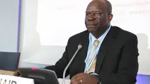O presidente do Grupo Africano de Negociadores, Richard Muyungi, durante evento | Foto: Reprodução/Facebook Grupo Africano de Negociadores