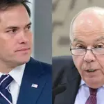 Marco Rubio, secretário de Estado dos EUA, e o chanceler Mauro Vieira | Foto: Reprodução/Montagem/Revista Oeste