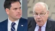 Marco Rubio, secretário de Estado dos EUA, e o chanceler Mauro Vieira | Foto: Reprodução/Montagem/Revista Oeste