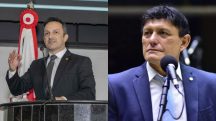 O deputado estadual Rogério Barra (à esquerda) e Éder Mauro (à direita) | Foto: Reprodução/Montagem Revista Oeste