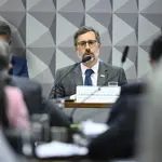 O ministro de Estado da Controladoria Geral da União (CGU). Vinicius Marques de Carvalho